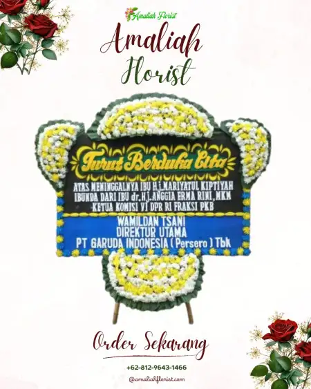 Papan Bunga Duka lepo lepo